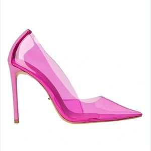 Tony Bianco Alijah heel- clear pink